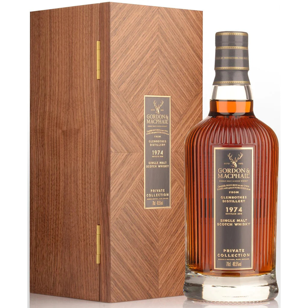 GORDON & MACPHAIL PC1 GLENROTHES 1974 SCOTCH 700ML