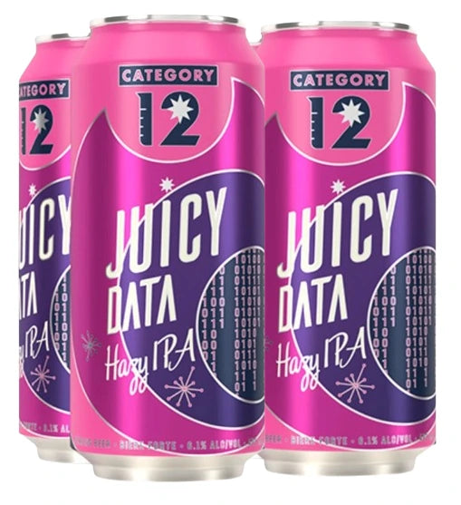 CATEGORY 12 JUICY DATA HAZY IPA 473ML 4PK CAN