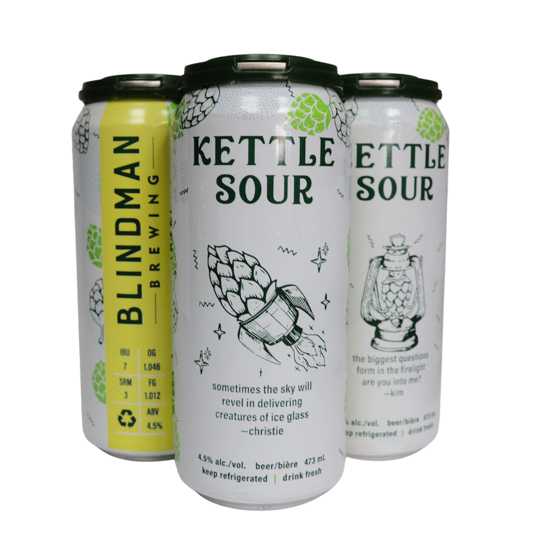 BLINDMAN DRY HOP KETTLE SOUR 473ML 4PK CAN
