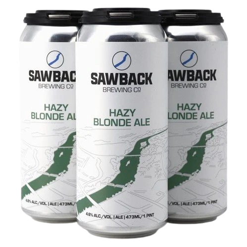 SAWBACK HAZY BLONDE ALE 473ML 4PK CAN