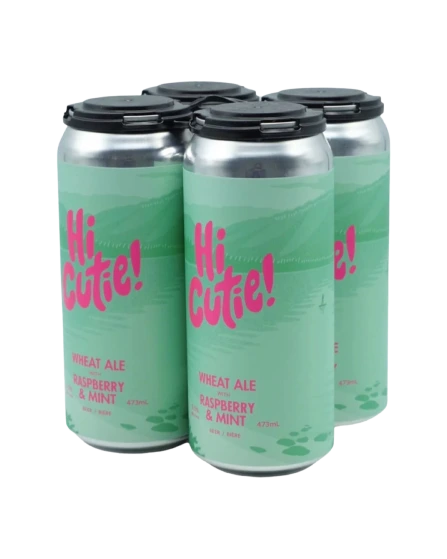 BORN BREW HI CUTIE PALE WHEAT ALE 473ML 4PK CAN