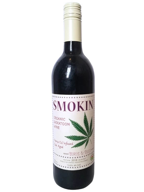 BIRDS & BEES SMOKIN SASKATOON 750ML