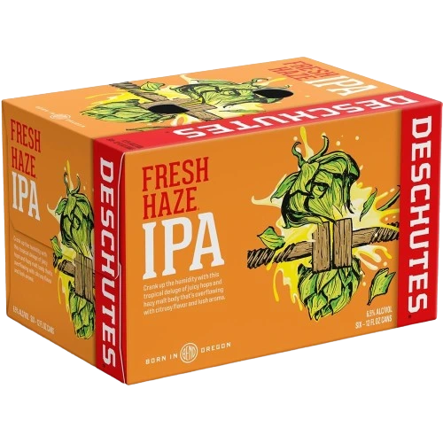 DESCHUTES FRESH HAZE IPA 355ML 6PK CAN