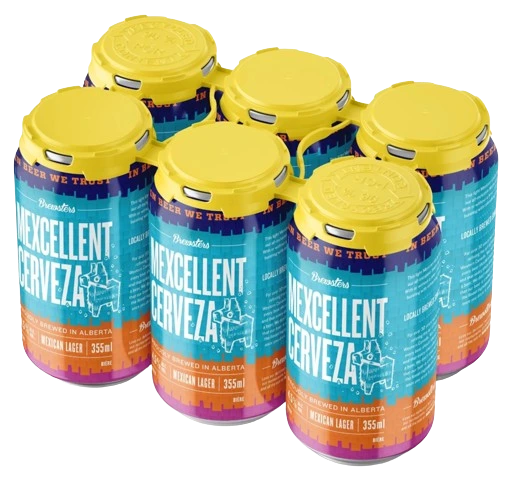 BREWSTERS MEXCELLENT CERVEZA 355ML 6PK CAN