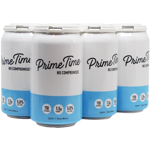 BRIDGE PRIMETIME KETO LAGER 355ML 6PK CAN