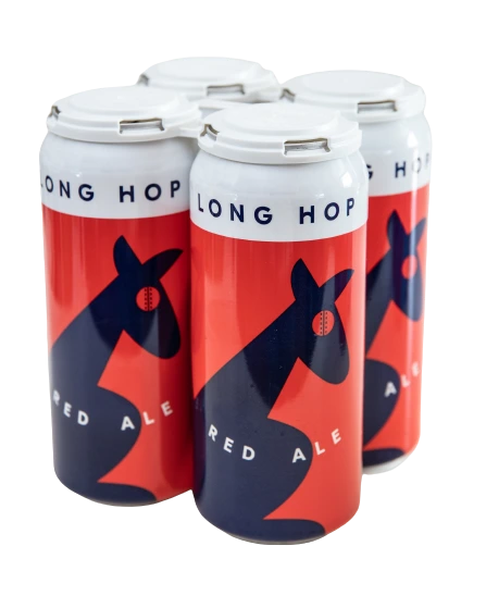 LONG HOP RED ALE 473ML 4PK CAN