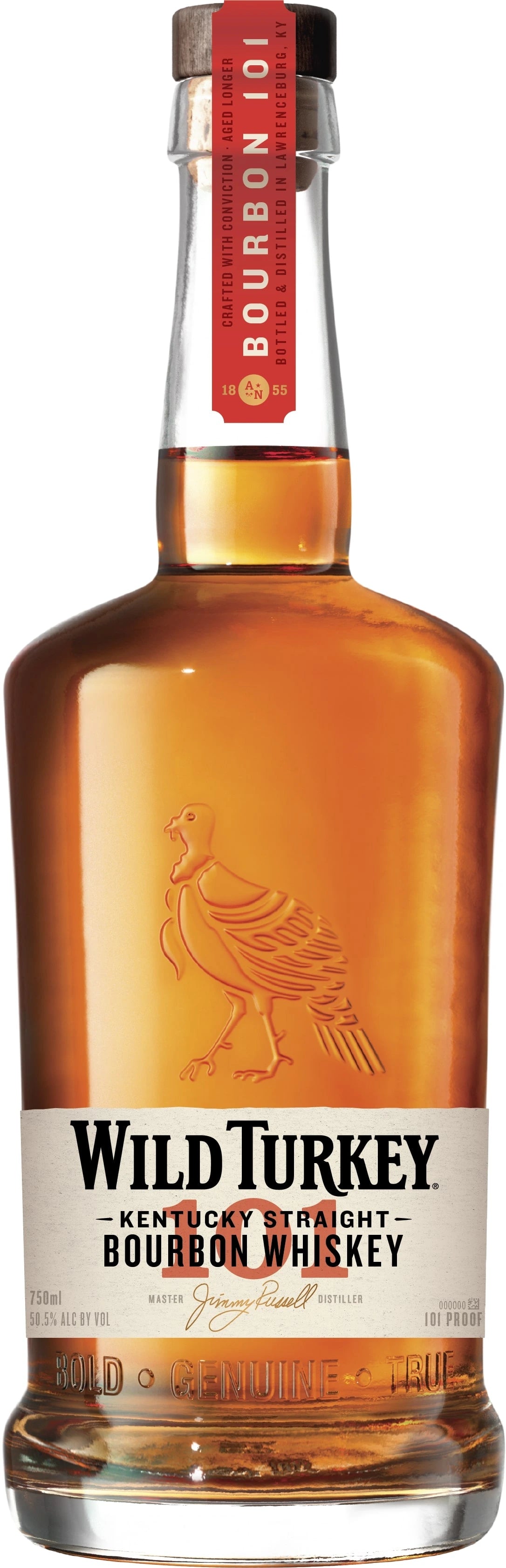 WILD TURKEY 101 BOURBON WHISKEY 750ML
