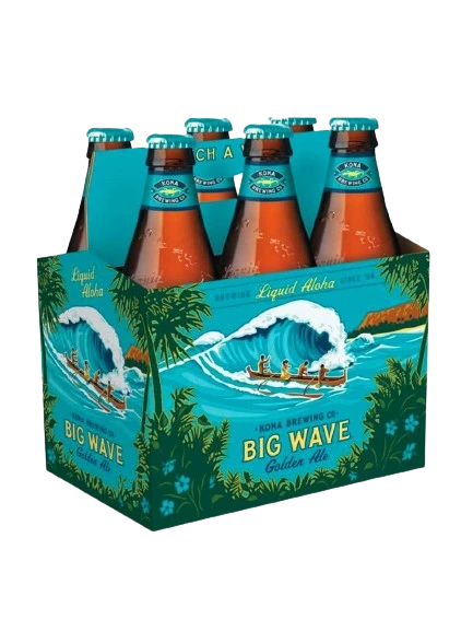 KONA BIG WAVE GOLDEN ALE 355ML 6PK BT