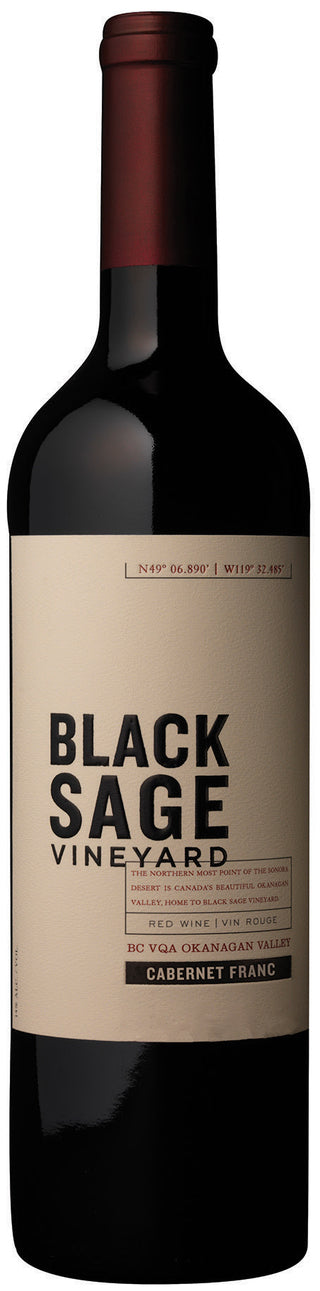 BLACK SAGE VINEYARD CABERNET FRANC 750ML @ MacTaggart [1010150]