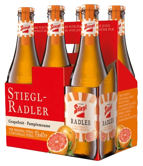 STIEGL GRAPEFRUIT RADLER 330ML 6PK BT