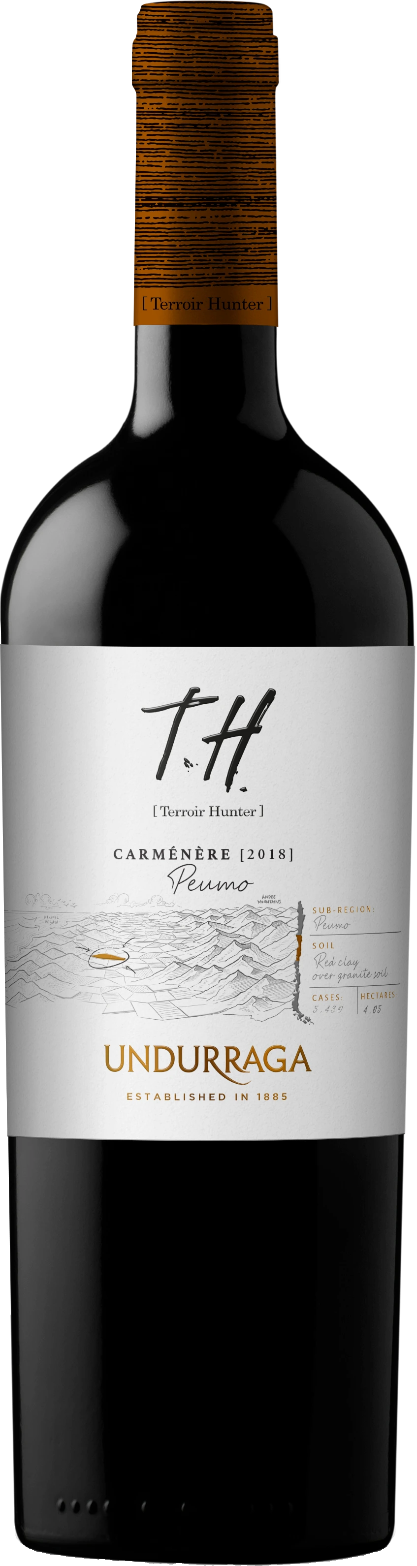 UNDURRAGA TERROIR HUNTER CARMENERE 750ML