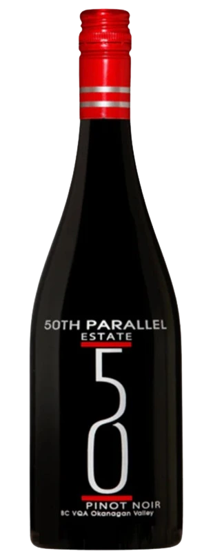 50TH PARALLEL PINOT NOIR 750ML @ Kelowna [1010229]