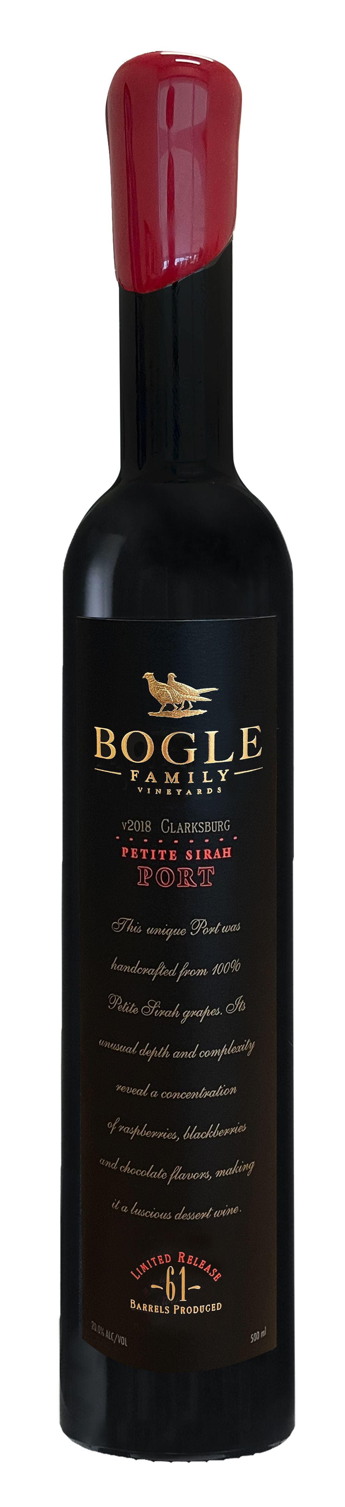 BOGLE PETITE SIRAH PORT 500ML
