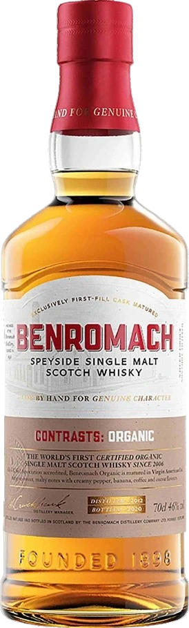 BENROMACH ORGANIC SPECIAL EDITION SINGLE MALT SCOTCH 700ML