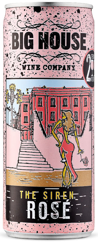 BIG HOUSE THE SIREN VIN ROSE 250ML CAN