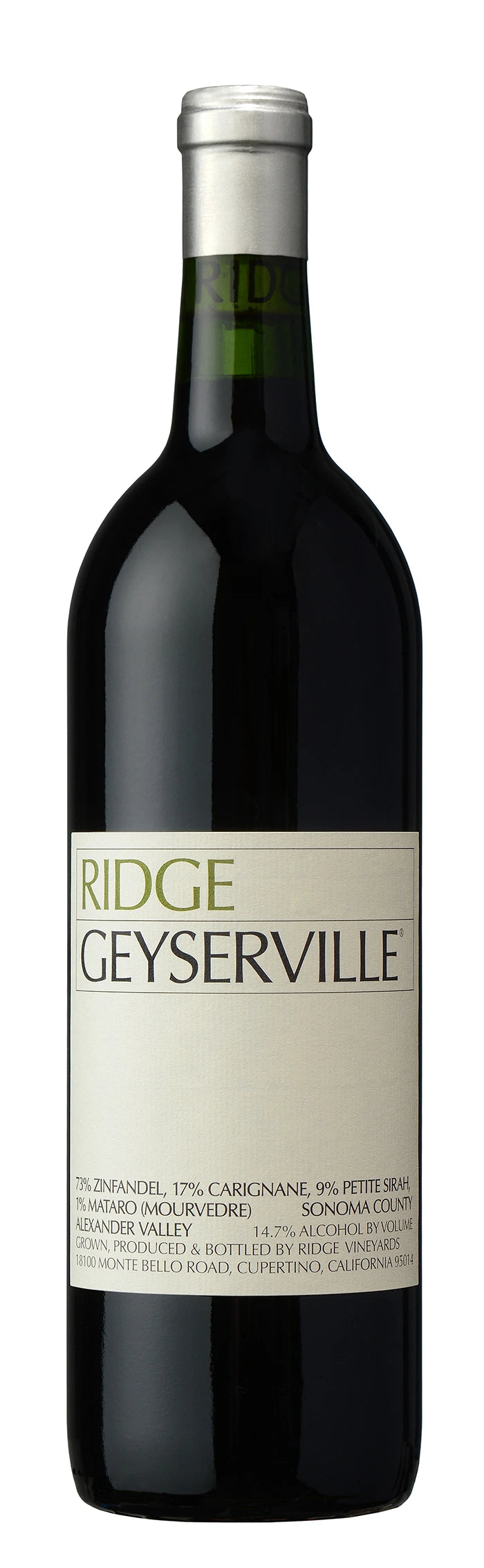 RIDGE GEYSERVILLE RED BLEND 750ML @ Deerfoot Meadows [1010474]