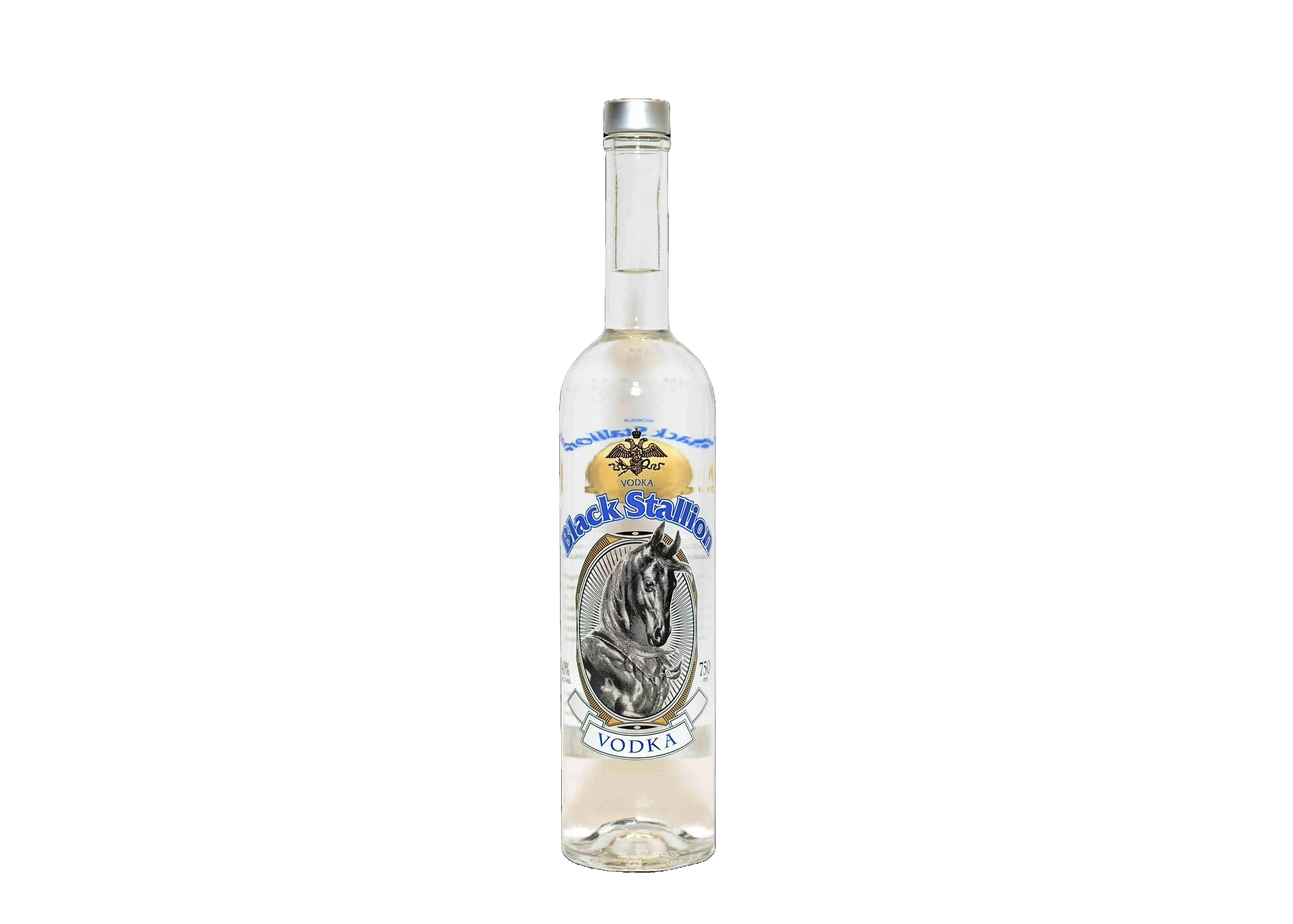 BLACK STALLION VODKA 750ML