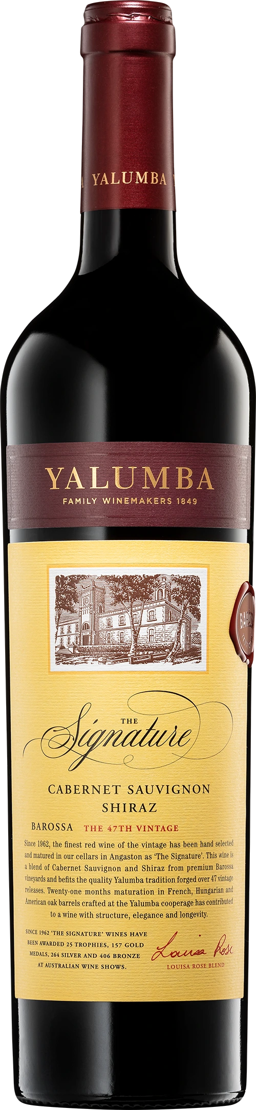 YALUMBA THE SIGNATURE CABERNET SAUVIGNON 750ML