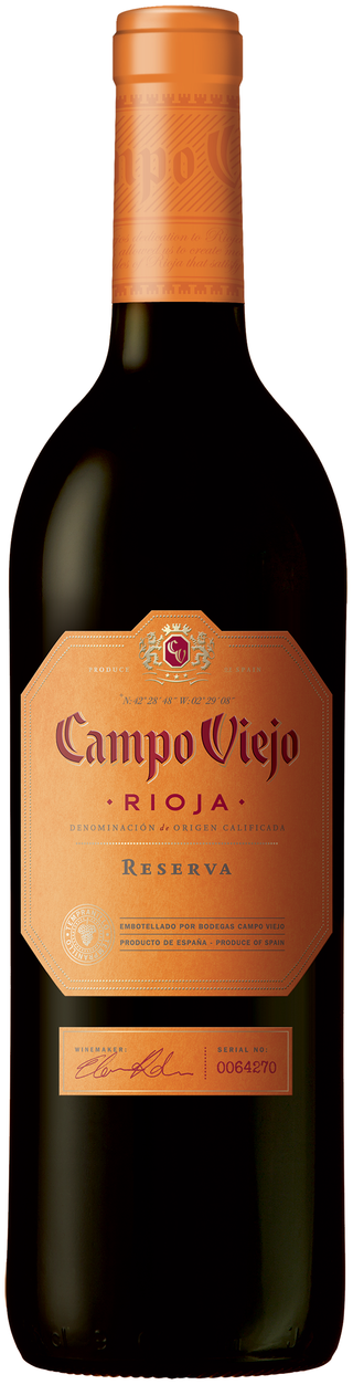 CAMPO VIEJO RESERVA 750ML @ MacTaggart [1010529]