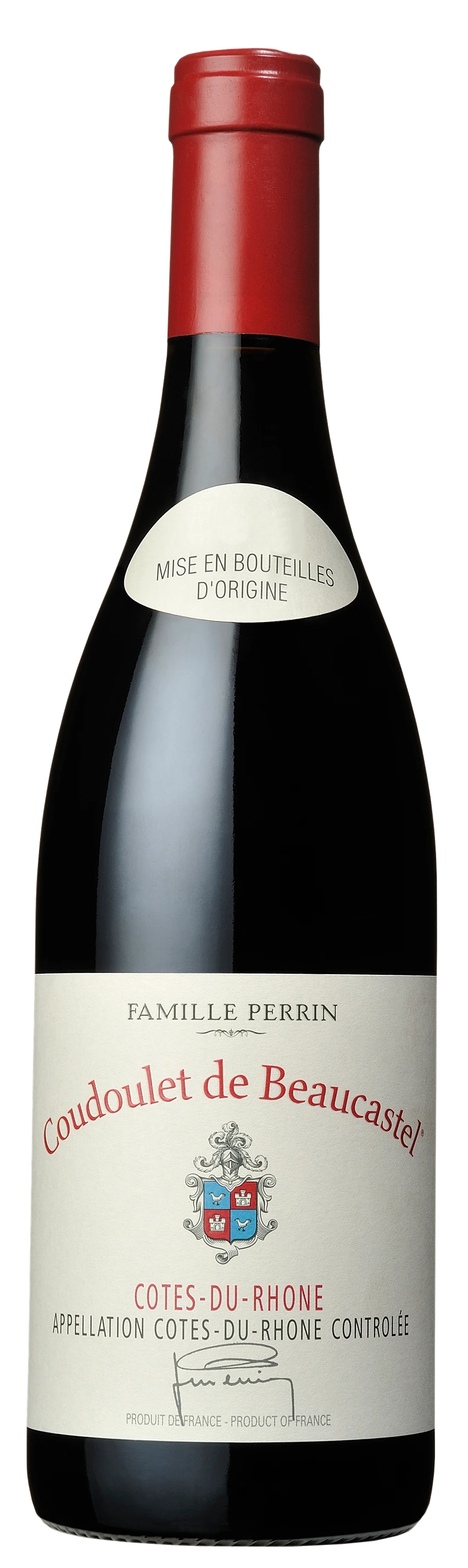 COUDOULET DE BEAUCASTEL RED 750ML @ MacTaggart [1010667]