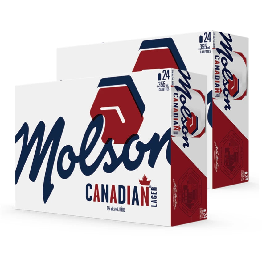 MOLSON CANADIAN 355ML 48PK CAN