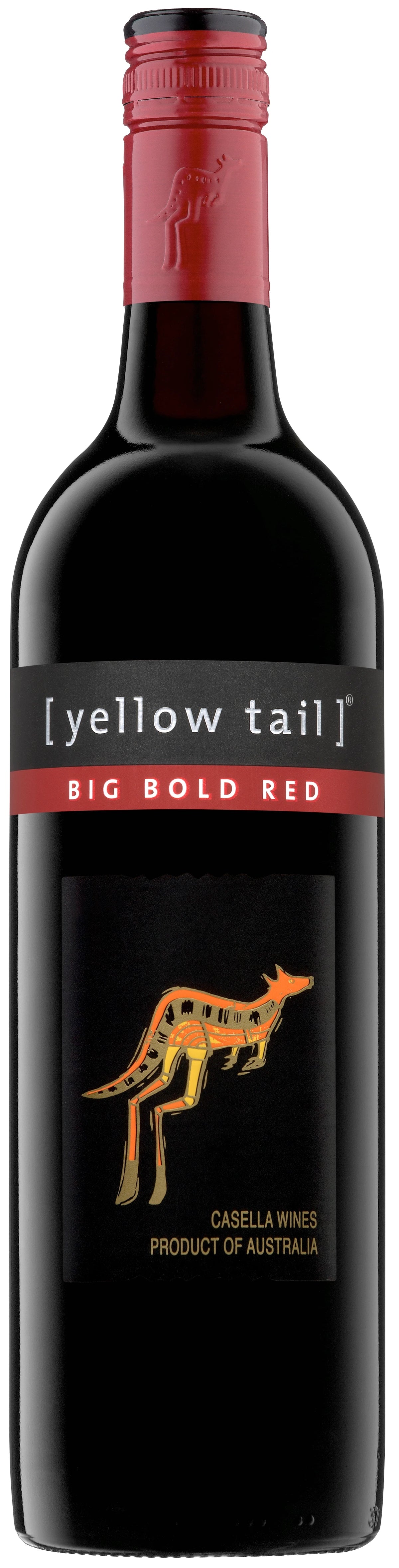 YELLOW TAIL BIG BOLD RED 750ML