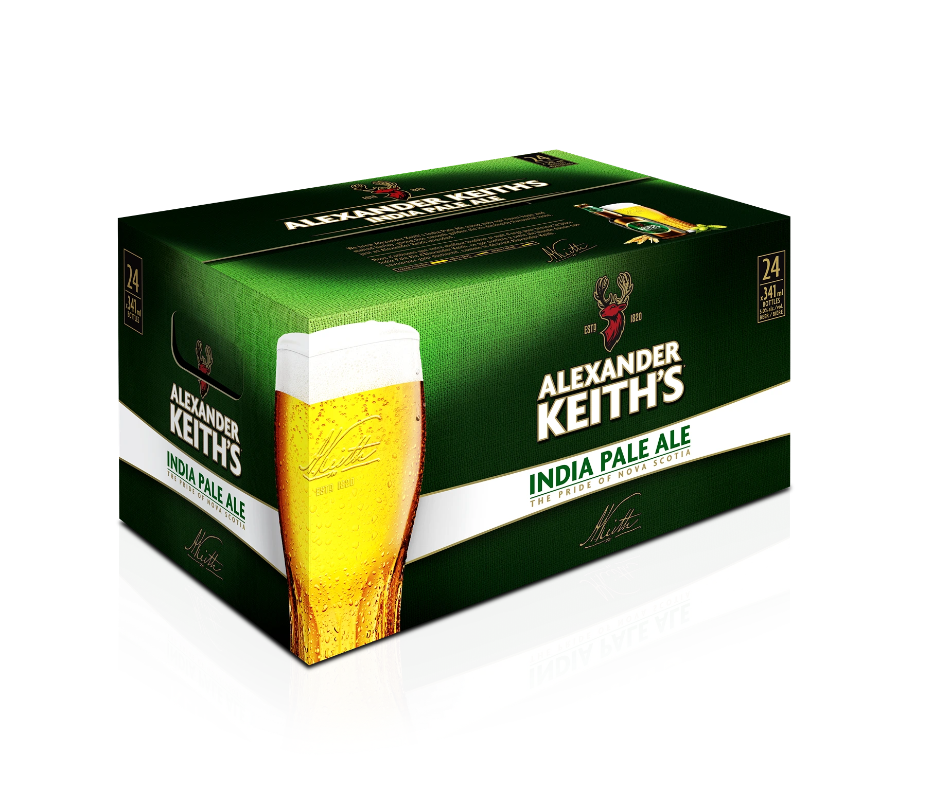 ALEXANDER KEITHS IPA 341ML 24PK BT