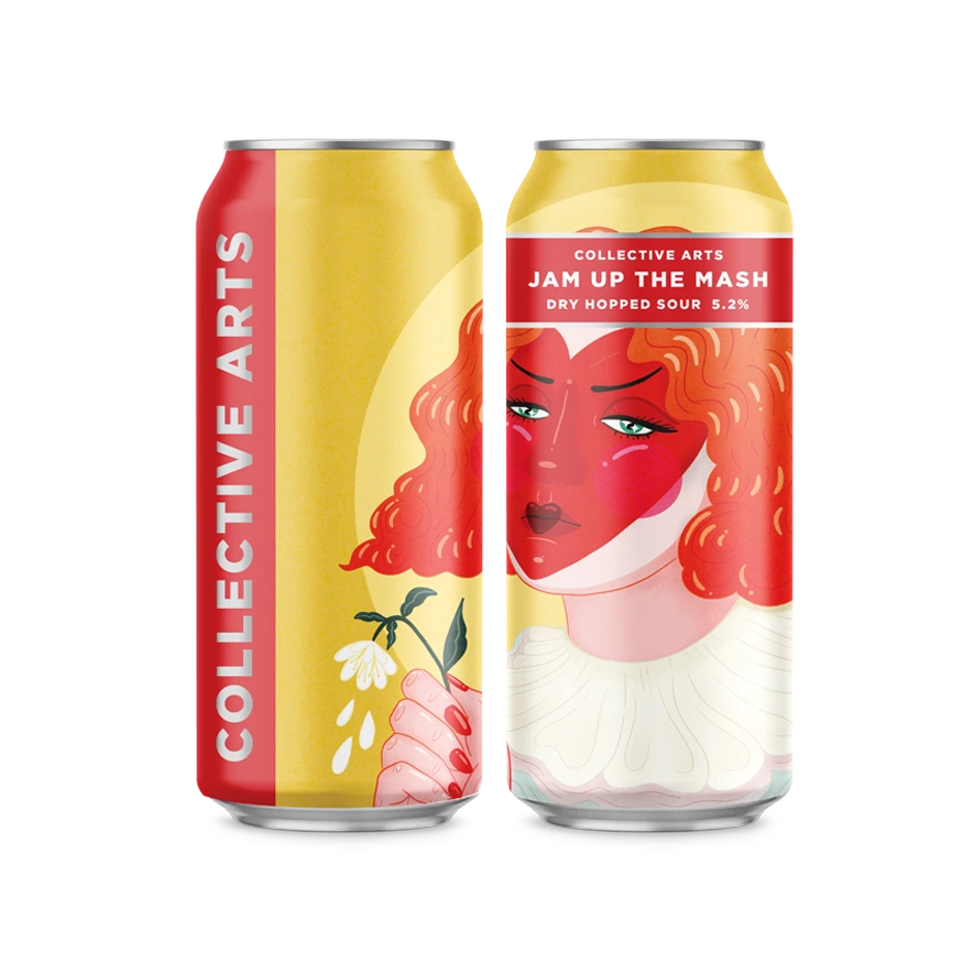 COLLECTIVE ARTS JAM UP THE MASH DRY HOPPED SOUR 473ML CAN