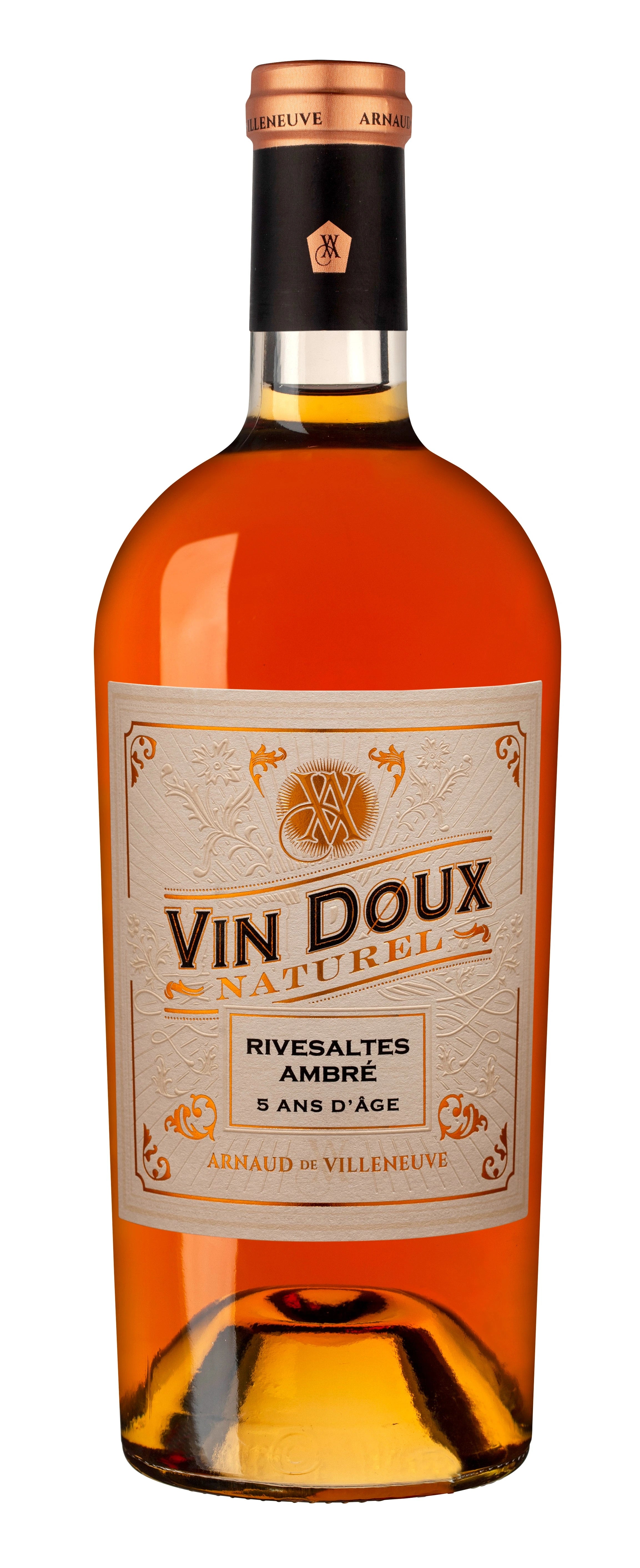 ARNAUD DE VILLENEUVE RIVESALTES 5YR AMBER 750ML