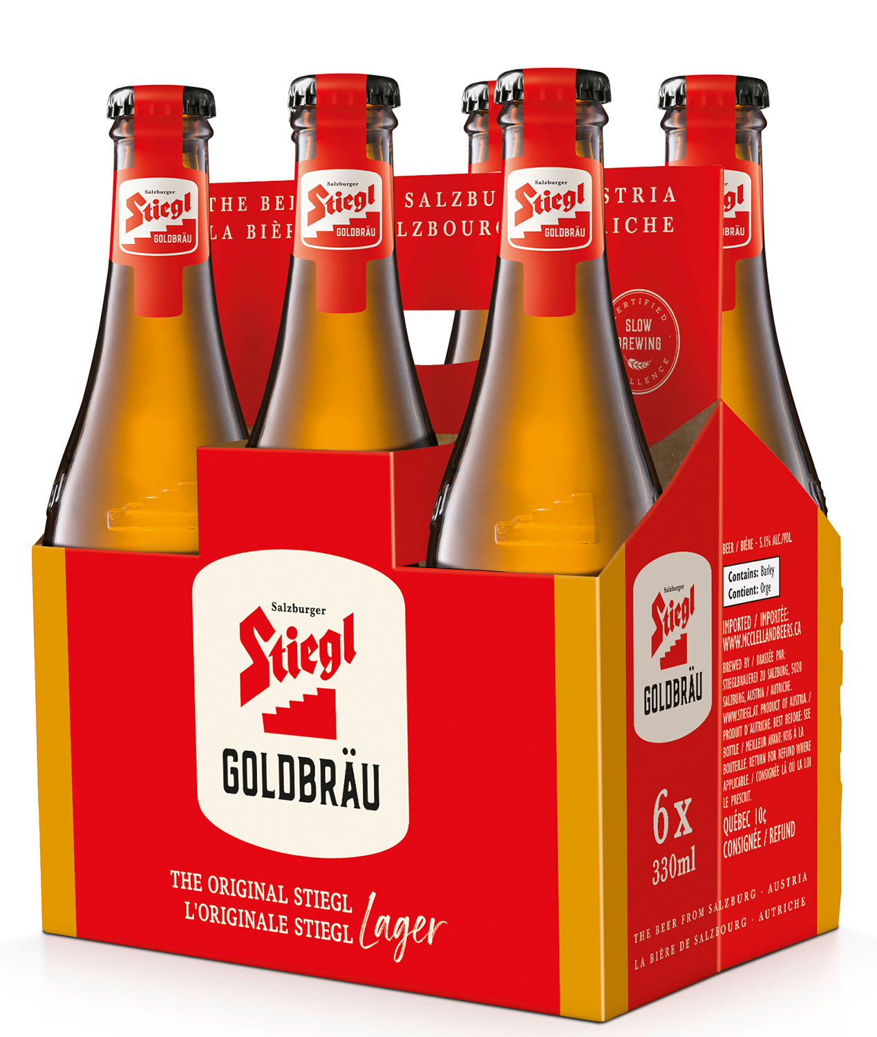 STIEGL GOLDBRAU 330ML 6PK BT
