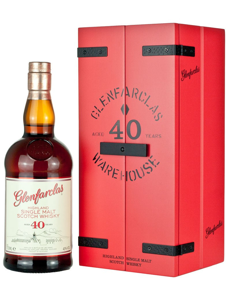 GLENFARCLAS 40YR SINGLE MALT SCOTCH WHISKY 700ML