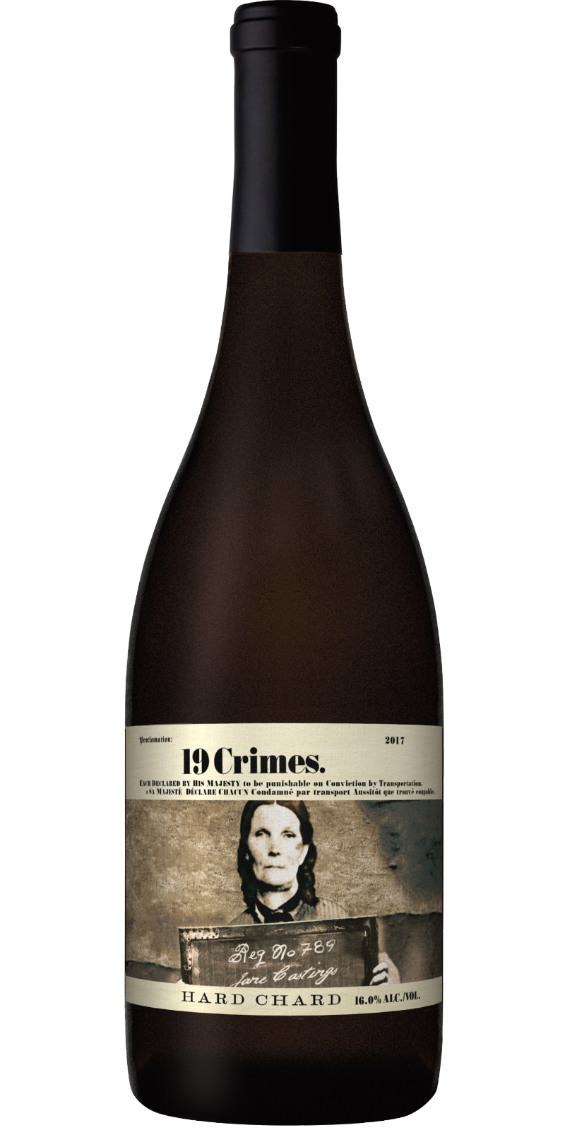 19 CRIMES HARD CHARDONNAY 750ML @ MacTaggart [1011278]