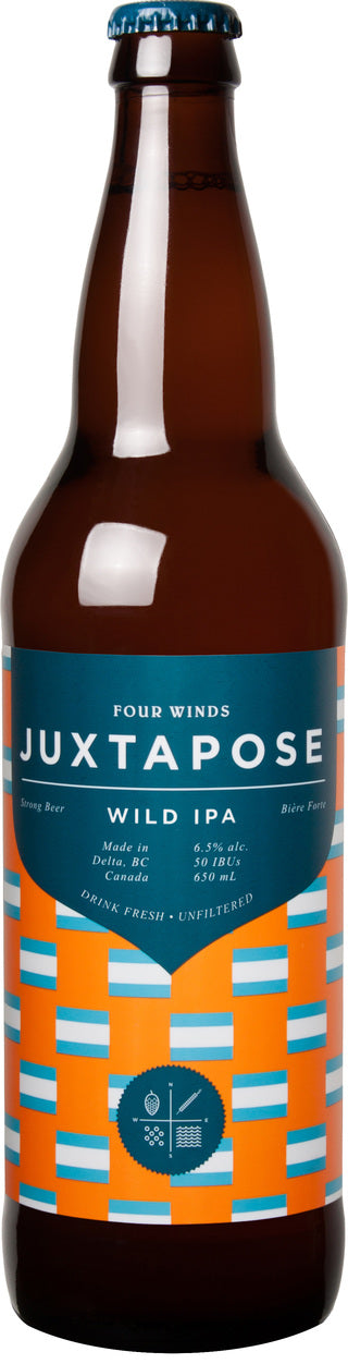 FOUR WINDS JUXTAPOSE WILD IPA 650ML BT