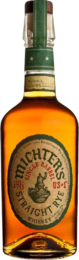 MICHTERS US 1 SINGLE BARREL STRAIGHT RYE WHISKEY 750ML