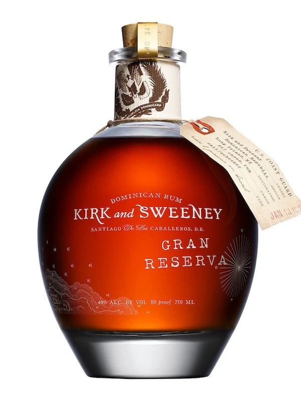 KIRK & SWEENEY GRAN RESERVA RUM 750ML