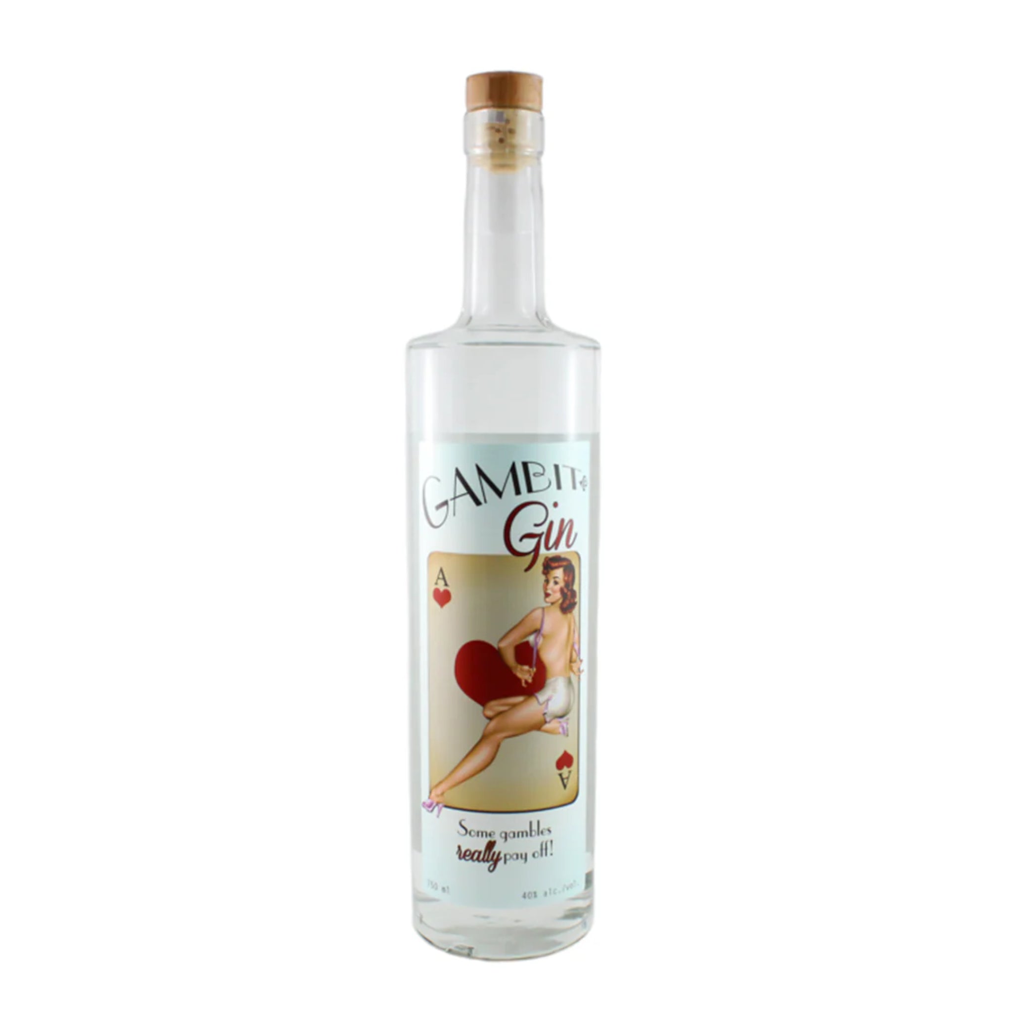 LUCKY BASTARD GAMBIT GIN 750ML