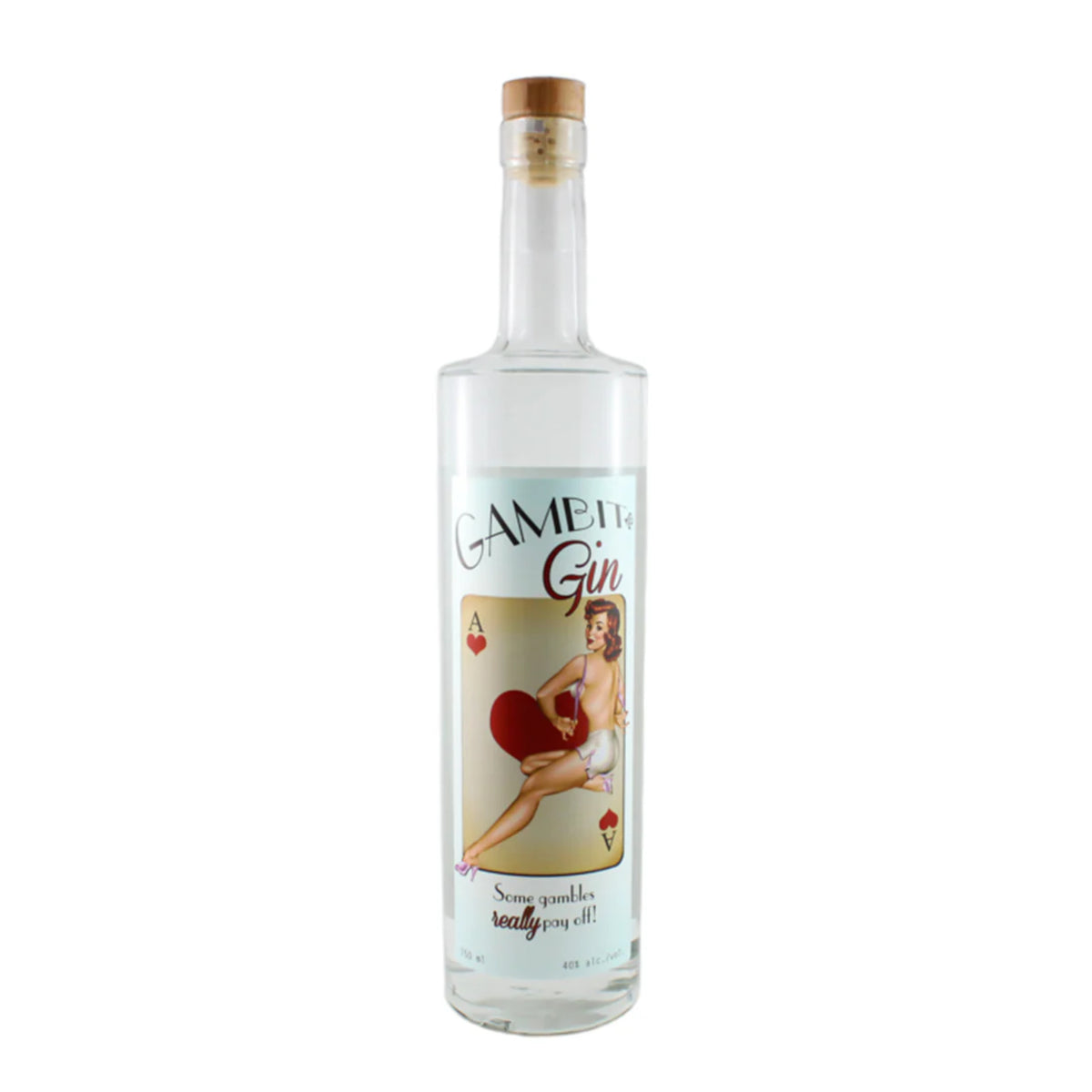 LUCKY BASTARD GAMBIT GIN 750ML