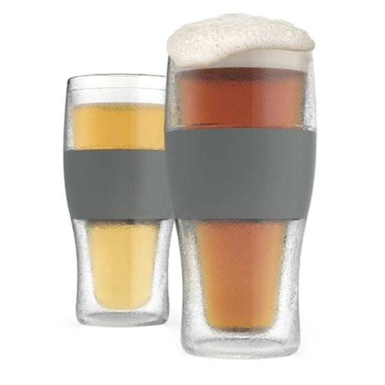 TRUE HOST FREEZE PINT GLASS 2PK