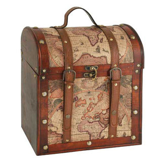 TWINE OLD WORLD WOODEN 6BT WINE BOX