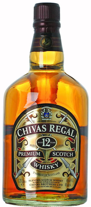 CHIVAS REGAL 12YR BLENDED SCOTCH WHISKY 1.75L