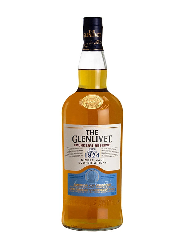 GLENLIVET FOUNDERS RESERVE SINGLE MALT SCOTCH WHISKY 1.14L