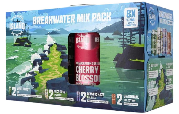 VANCOUVER ISLAND BREAKWATER MIXER 473ML 8PK CAN