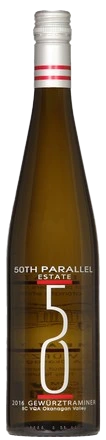 50TH PARALLEL ESTATE GEWURZTRAMINER 750ML @ Kelowna [1012536]