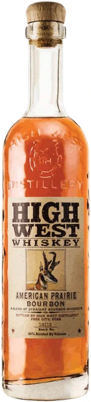 HIGH WEST AMERICAN PRAIRIE BOURBON WHISKEY 750ML