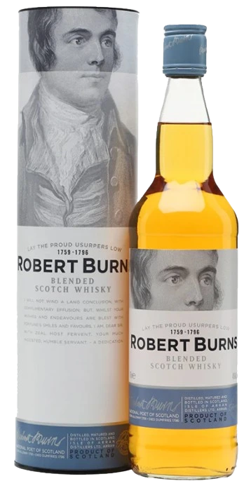 ARRAN ROBERT BURNS BLENDED SCOTCH WHISKY 700ML