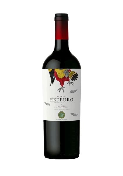 ORGANIC RED PURO MALBEC 750ML