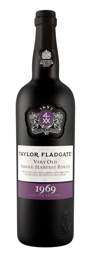TAYLOR FLADGATE 1969 SINGLE HARVEST PORT 750ML