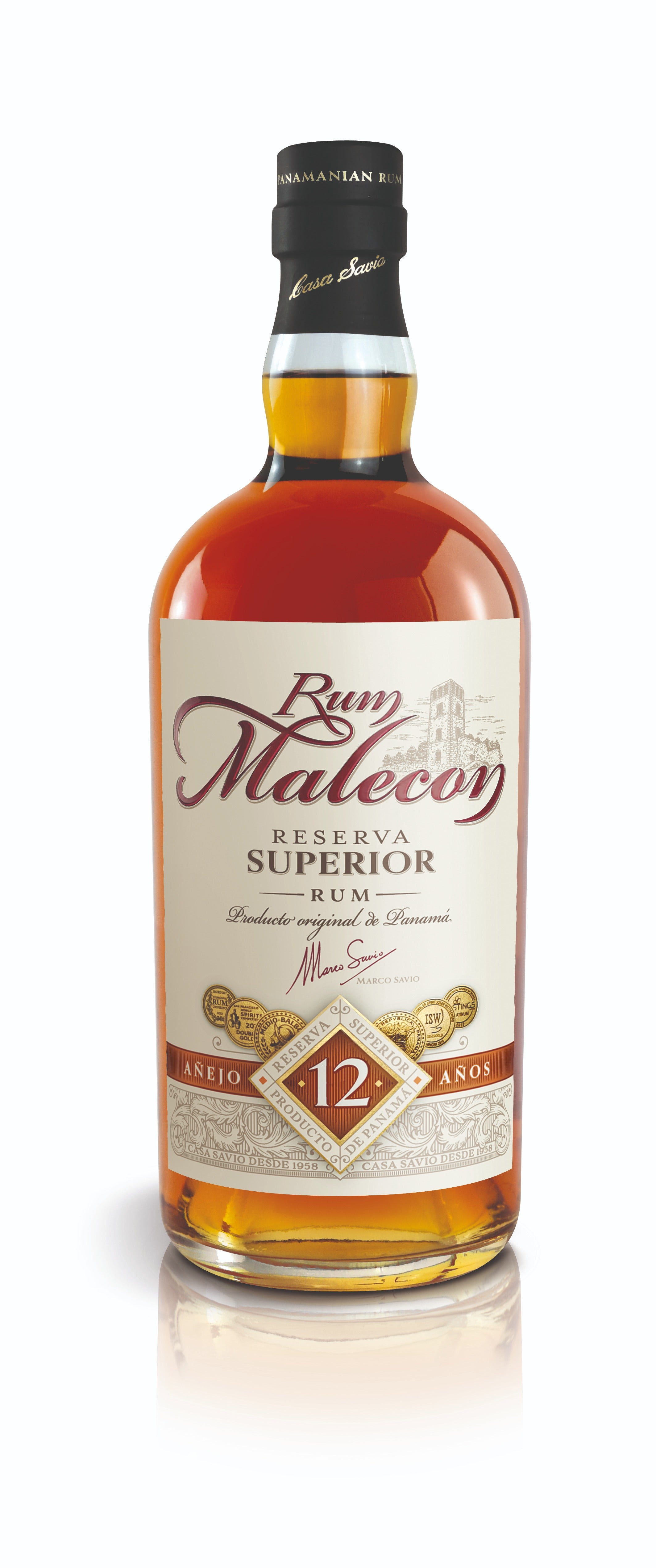 MALECON RESERVA SUPERIOR 12YR RUM 700ML @ Airdrie [1012896]