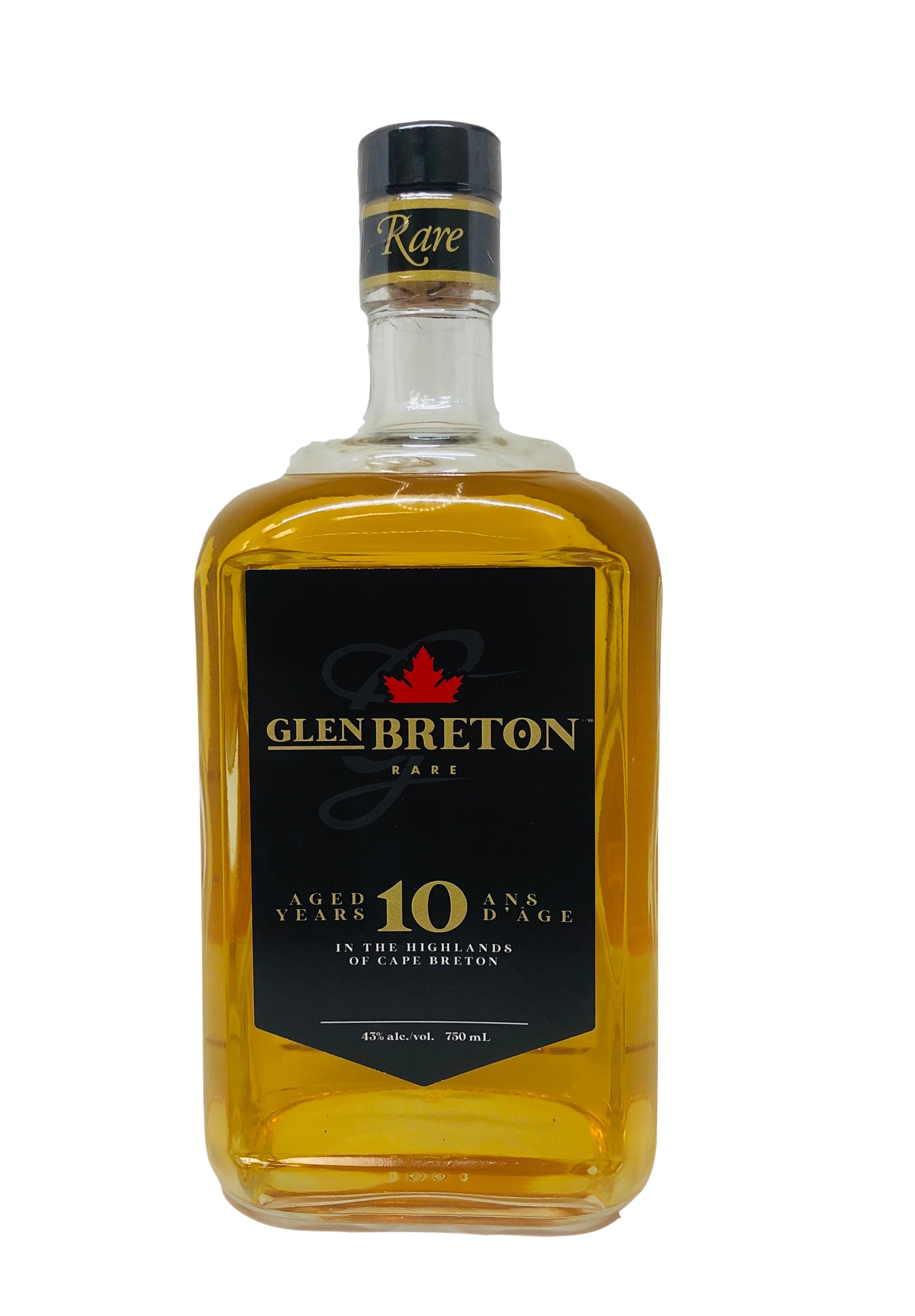 GLEN BRETON RARE CANADIAN WHISKY 750ML
