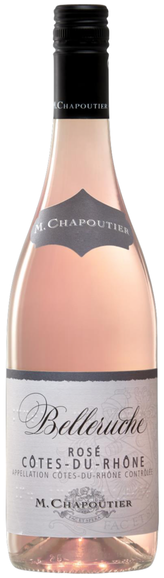 M CHAPOUTIER BELLERUCHE COTES DU RHONE ROSE 750ML @ Saskatoon [1013150]